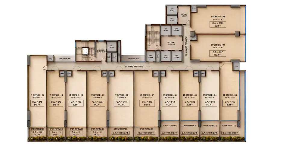 Commercial Project In Wagle Estate